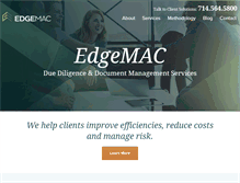 Tablet Screenshot of edgemac.com